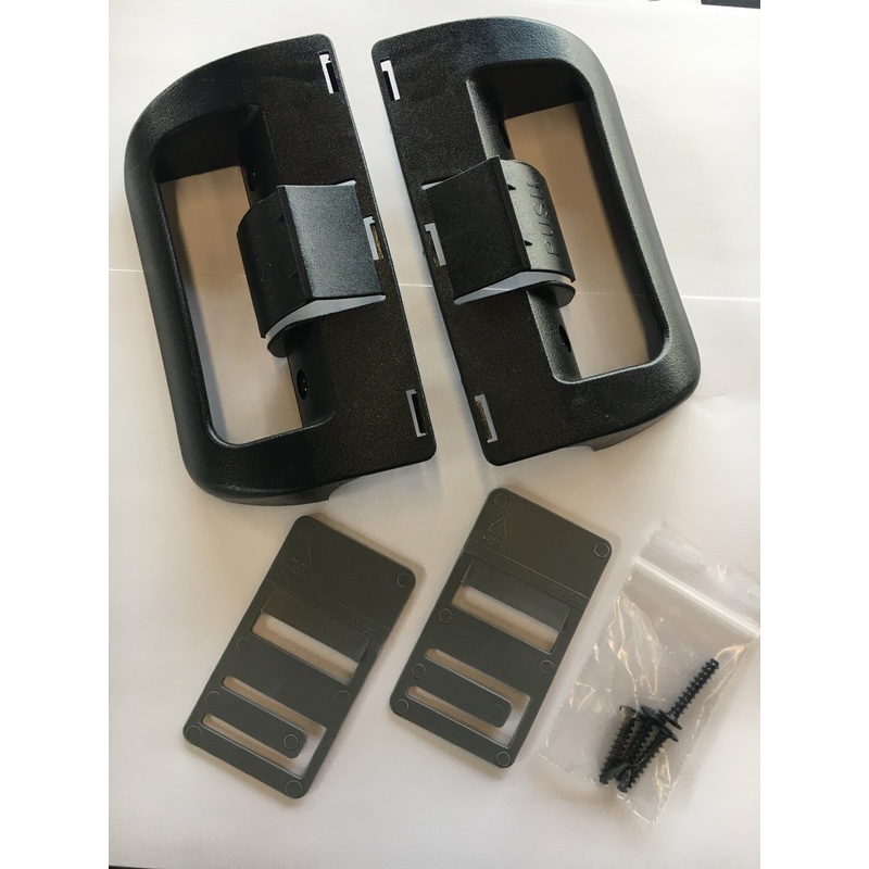 Dometic Upper/Lower Freezer Refrigerator Door Latch Kit, Black