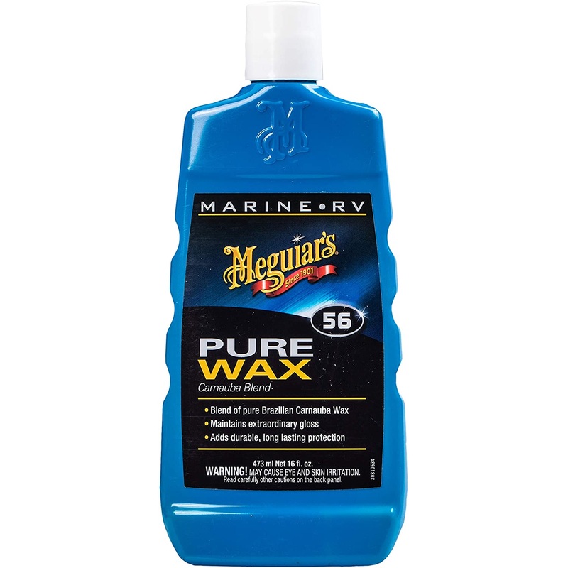 Meguiars Marine/RV Pure Wax Carnauba Blend, 16 Fluid Ounces