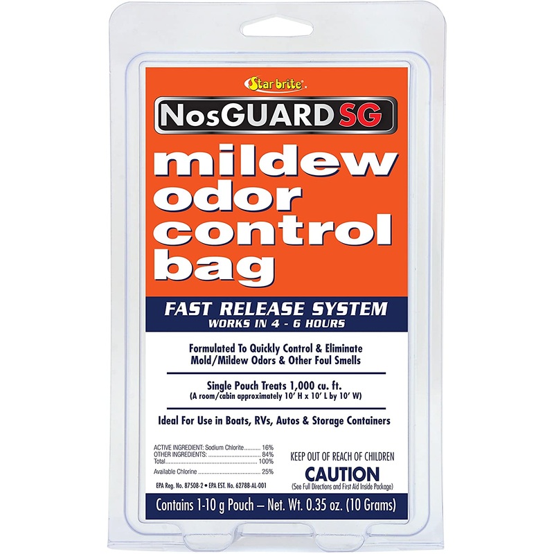 Starbrite M2DG Fast Release Mildew Odor Control Bags, 10 Grams