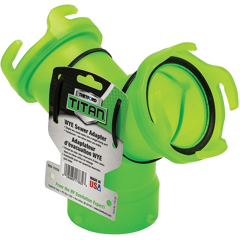 Thetford Titan Pemium RV WYE Adapter