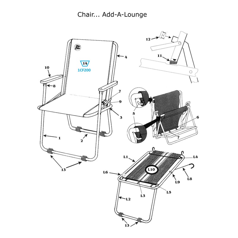 Zip Dee 16-1/4 Chair Fabric,Wide (Various Colors) – 1CF200