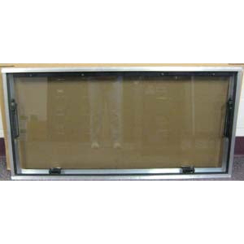 Airstream 48.97 Flat Front Window Glass with Aluminum Frame, Wide Body – 371346-02