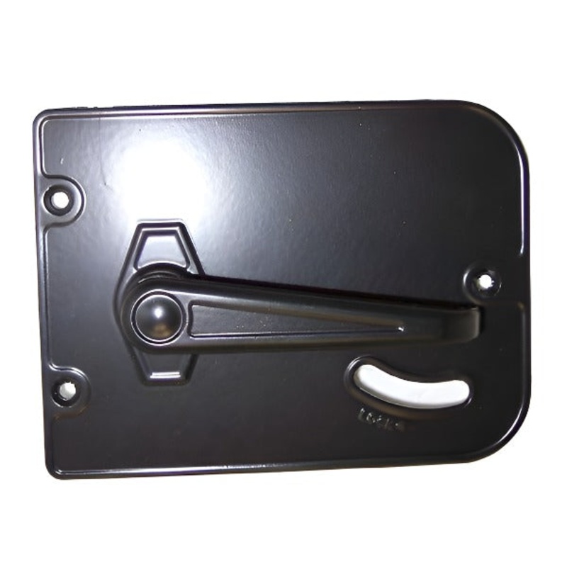 Airstream Black Inside Plate for Main Door Lock/Handle, Left Hand – 381547-07