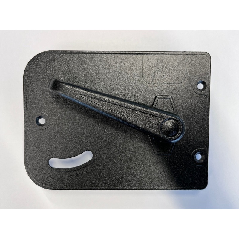 Airstream Black Inside Plate for Main Door Lock/Handle, Right Hand – 381547-11