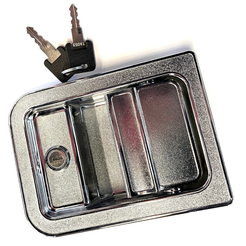 Airstream Chrome Entrance Main Door Lock/Handle without Deadbolt, Left Hand – 381547-01