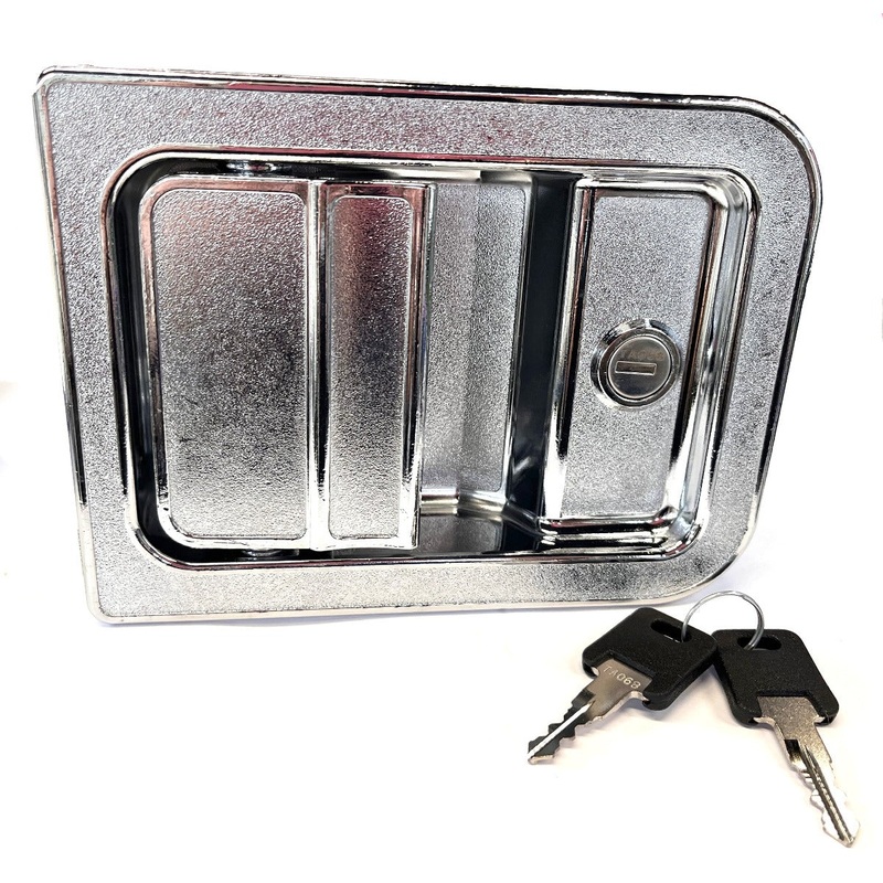 Airstream Chrome Entrance Main Door Lock/Handle without Deadbolt, Right Hand – 381547-09