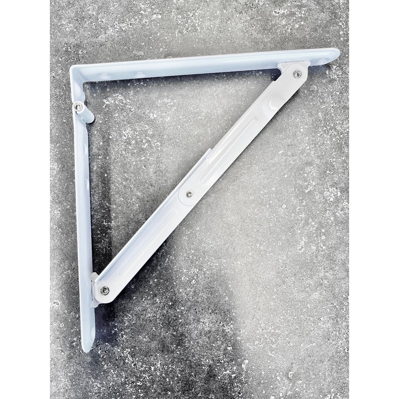 Airstream Folding Shelf Bracket, White – 381614
