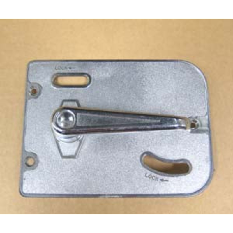 Airstream Inside Plate with Lift Handle for Main Door Lock with Deadbolt, Left Hand – 381547-02