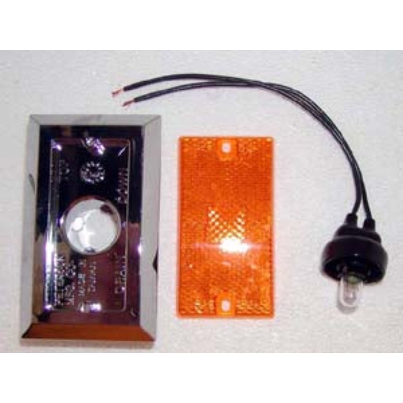 Airstream Side Marker Clearance Light, Amber – 510984-02 or Lens 510984-020