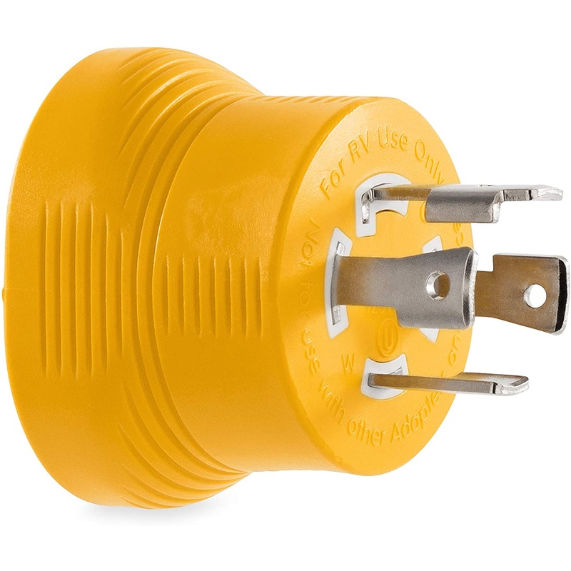 Camco PowerGrip 30 Amp 4-Prong Generator Adapter