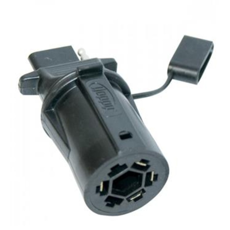 Hopkins Towing 7-Way Blade To 4-Wire Flat Plug-In Adapter