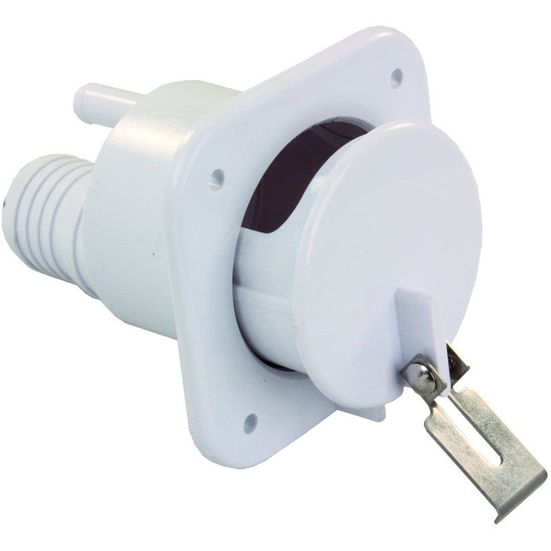 JR Products Slide-Out Gravity Water Fill, Polar White