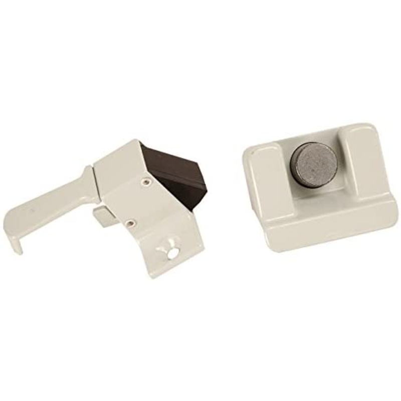 RV Designer Coleman Screen Door Latch, White