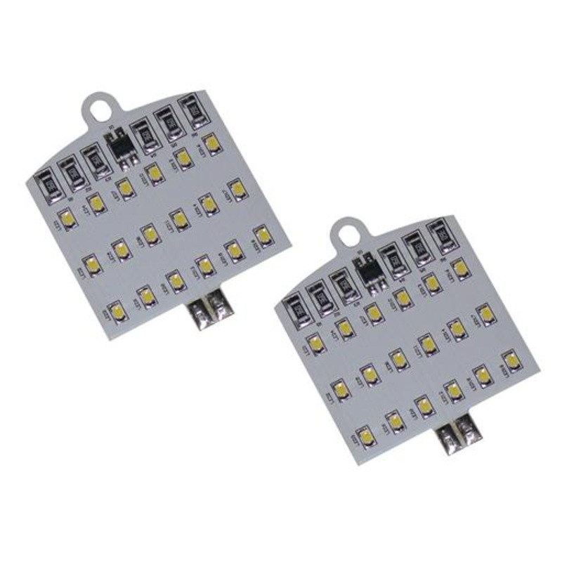Valterra 921 Flat Bright White 18 Led Bulb, Pack of 2