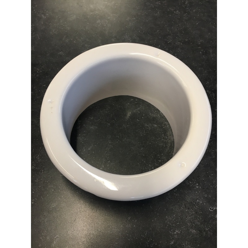 Airstream 12V Ventilator Bath Exhaust Fan Trim Ring, White – 690266-07