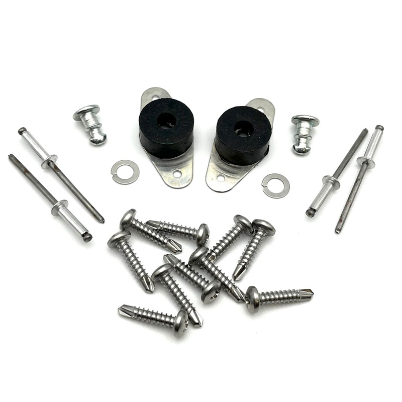 Airstream Basecamp Panoramic Solar Rock Guard Hardware Kit
