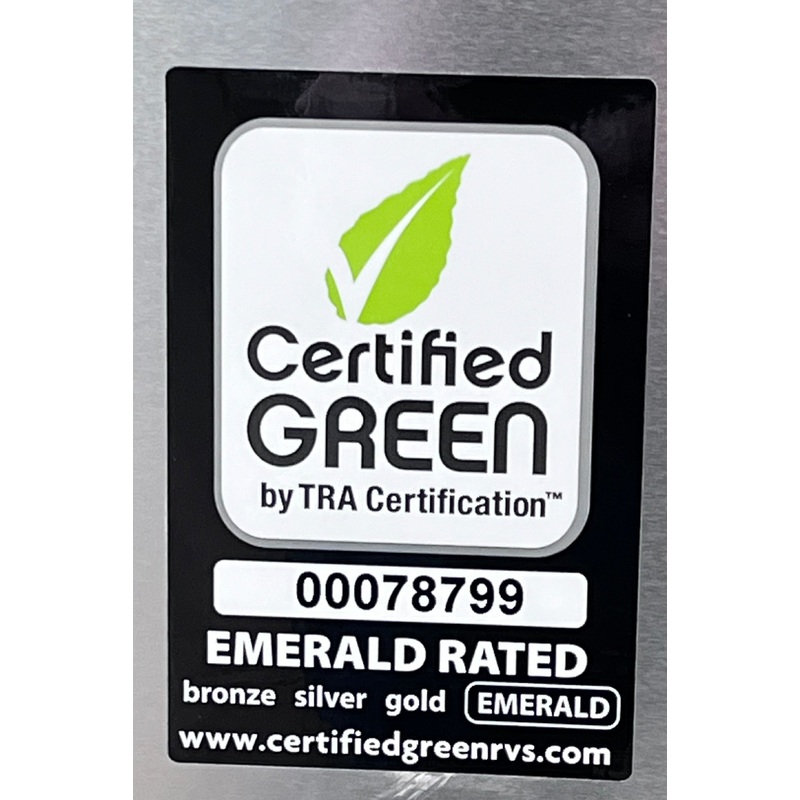 Airstream Emerald Certified Green Label – S000672