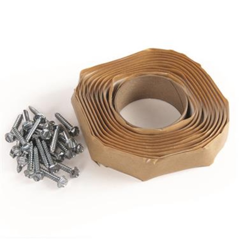 Camco 3/4 x 8′ Roof Vent Installation Butyl Tape Kit, White