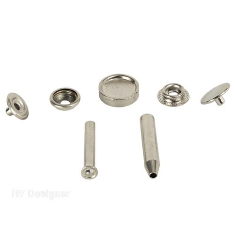 RV Designer Fabric To Fabric Snap Kit with Attaching Tools