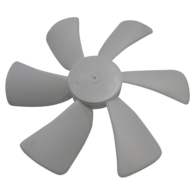 Ventmate White 6 Jensen Fan Blade with 0.125 D-Bore