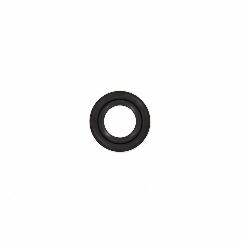 #0 Black, Grommet with Washer,  25-Gross Solid Brass Black, #GWB-0-BLK