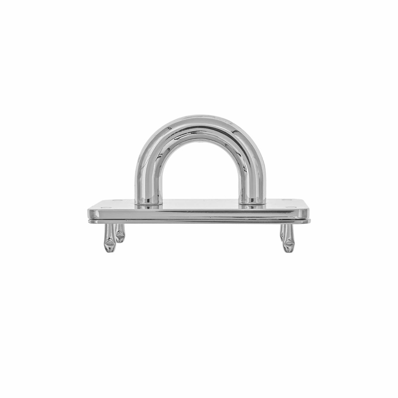 1 1/2′ Shiny Nickel, Padlock Keeper, Handle Loop, Zinc Alloy, #SM-116