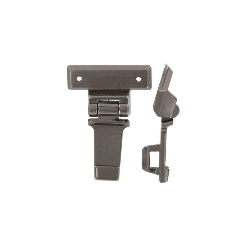 1 1/4 Gunmetal, Hasp, Zinc Alloy, #LH-1685-GUNM