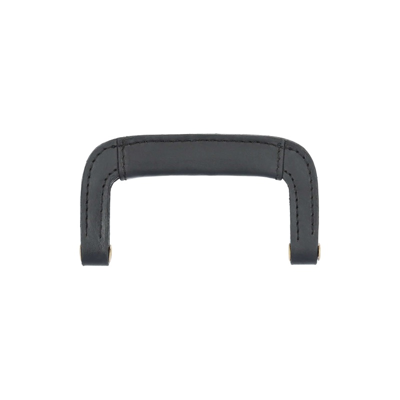 4 1/2 Black Handle, Leather, #L-3883