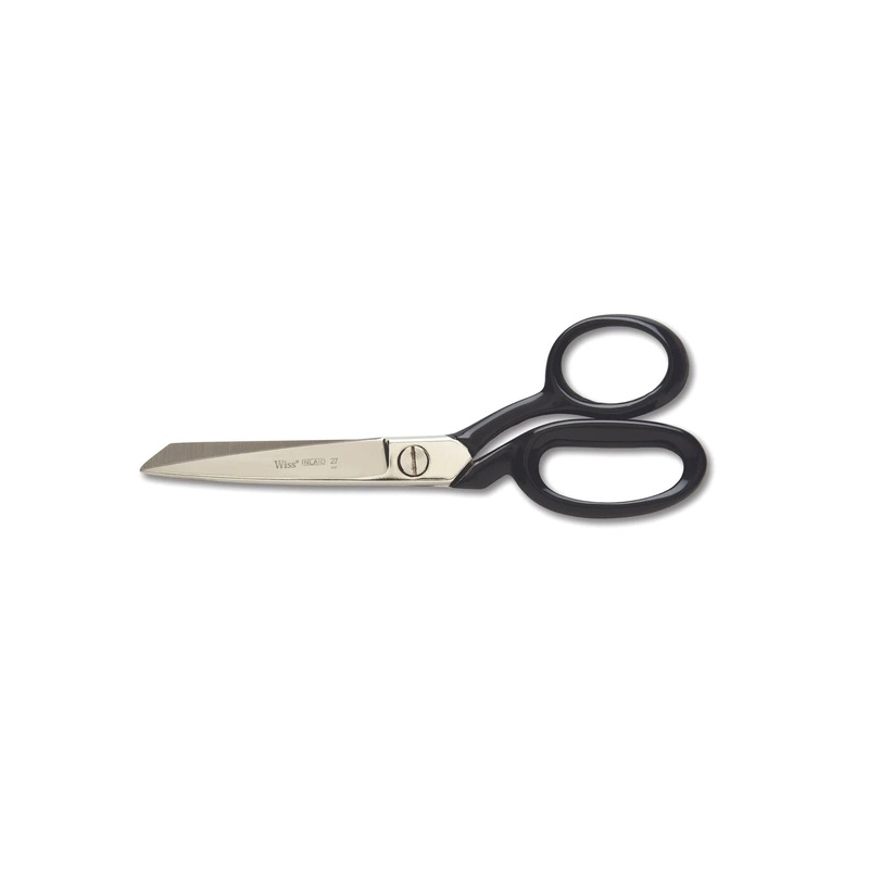 7 1/2, Wiss Solid Steel Bent Trimmer Shears, #T-1287