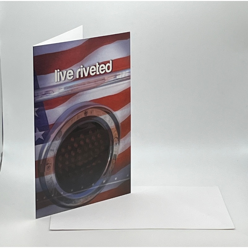Airstream Greeting Cards (Flag or Daisy) – Set of 4