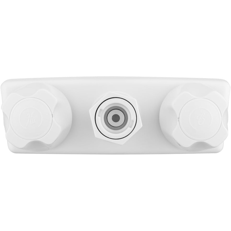 Dura Faucet Exterior Shower Faucet, White or Black