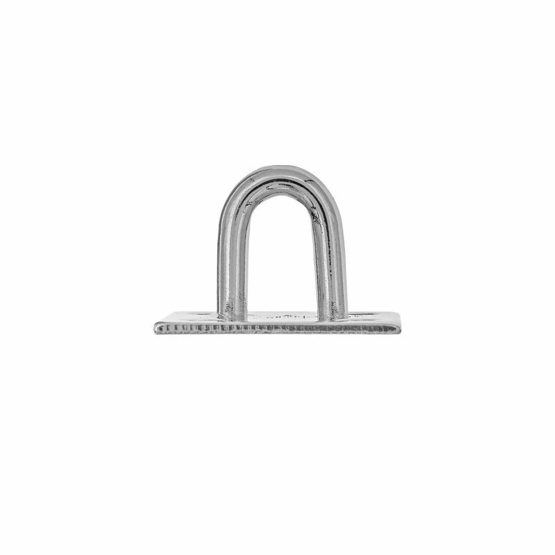 1 1/8 Shiny Nickel, Staple Plate, Steel, #SM-105