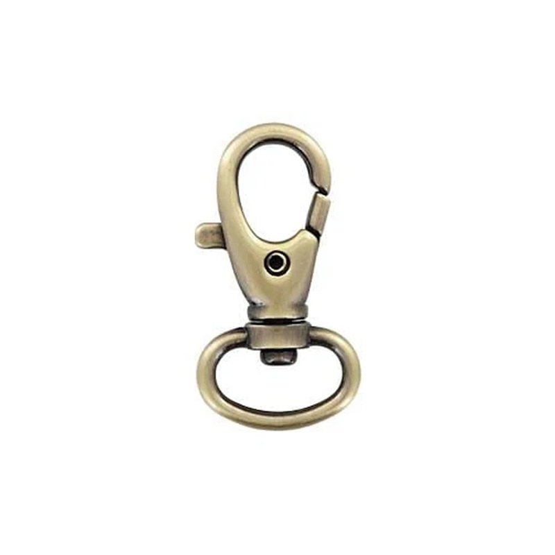 1/2 Antique Brass, Trigger  Swivel Snap Hook, Zinc Alloy-PK5, #P-1276-ANTB