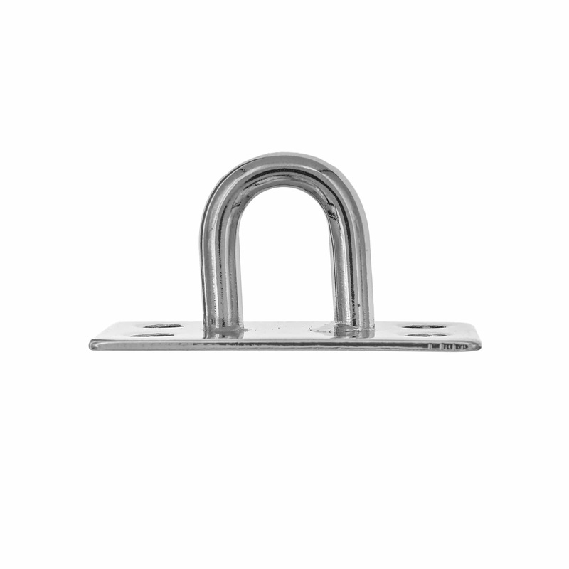 1 3/4 Shiny Nickel, Staple Plate, Steel, #SM-103