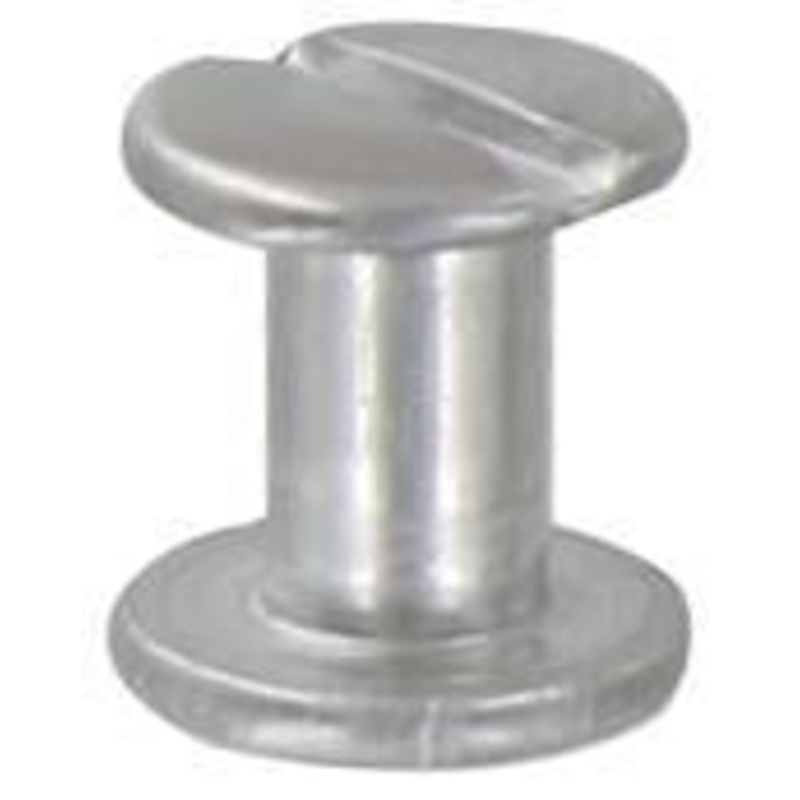 1/4 Nickel, Screw Post, Aluminum-PK10, #L-1262-1-4