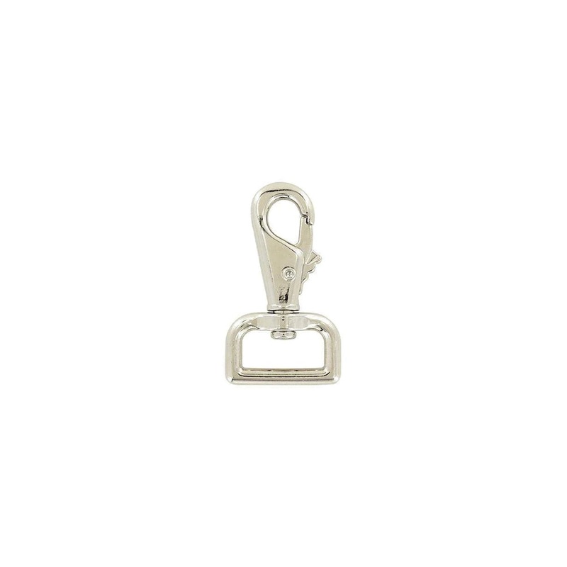 1 Nickel, Lever Swivel Snap Hook, Zinc Alloy-PK4, #P-2070-NP