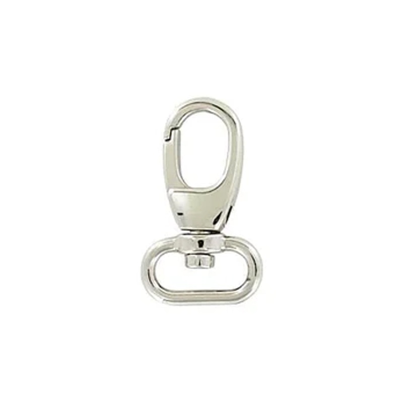1 Shiny Nickel, Lever Swivel Snap Hook, Zinc Alloy, #P-2150-NIC