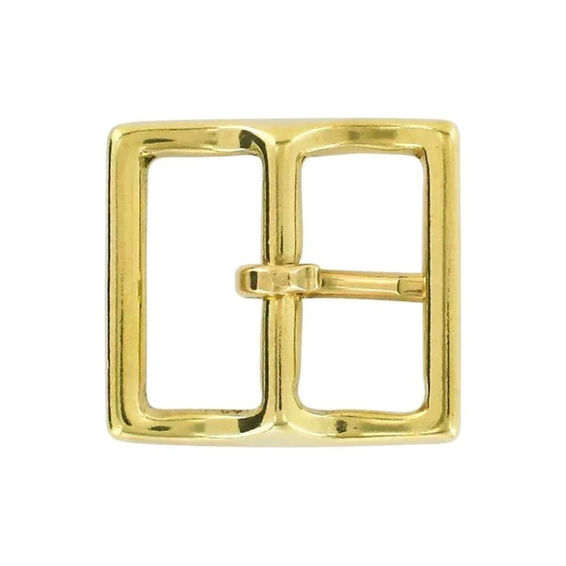 1Brass, Sam Browne Center Bar Buckle, Solid Brass, #899-1-B