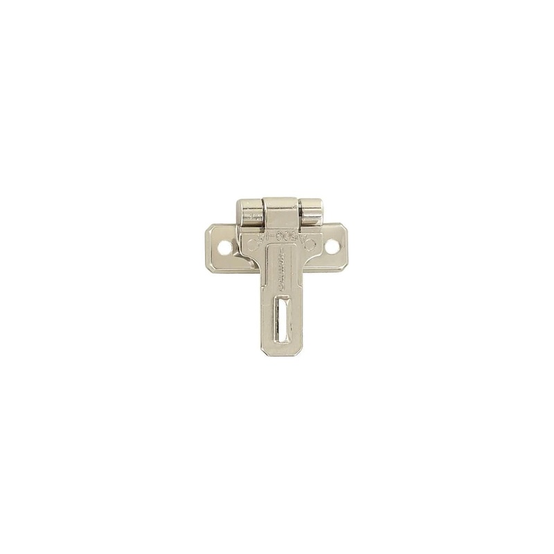 2 1/16 Polished Nickel, Hasp, Zinc Alloy, #LH-1782