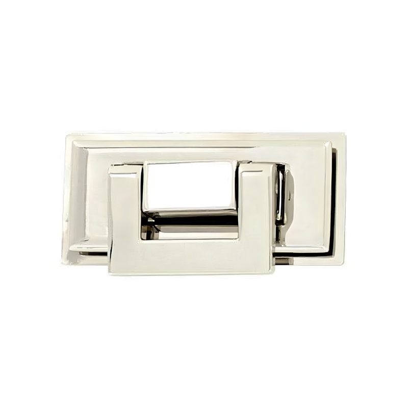 2 1/4 Shiny Nickel, Flap Lock, Zinc Alloy, #P-2693-NIC