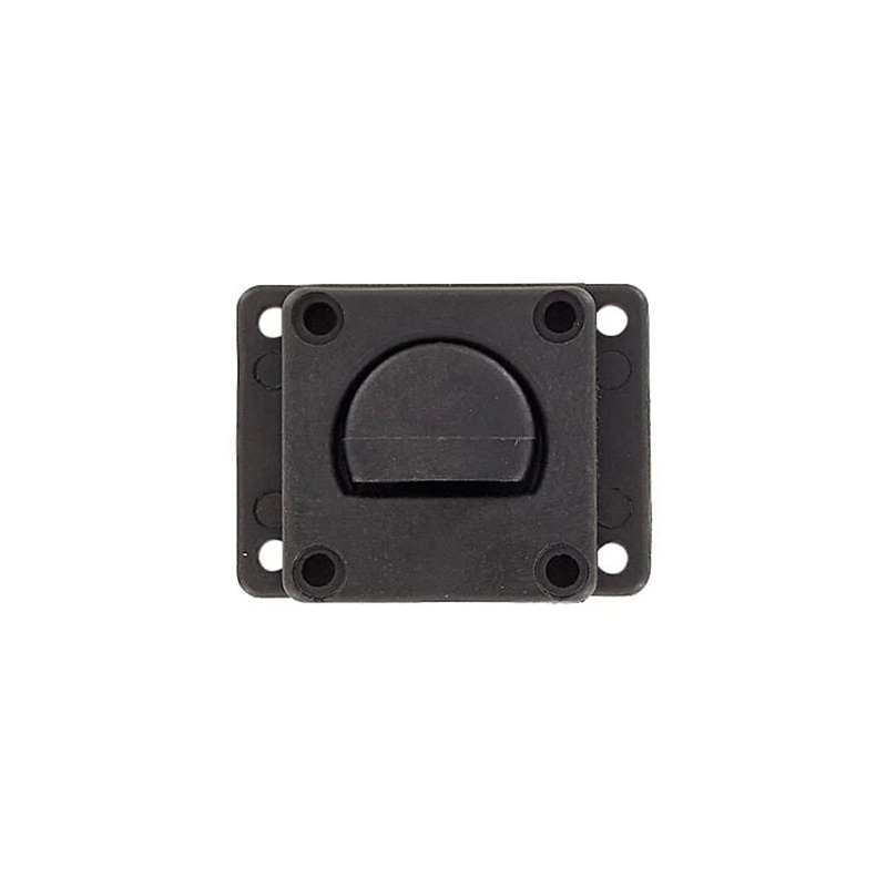 2 Black, Radio Swivel Clip, Plastic, #L-2121-BLK