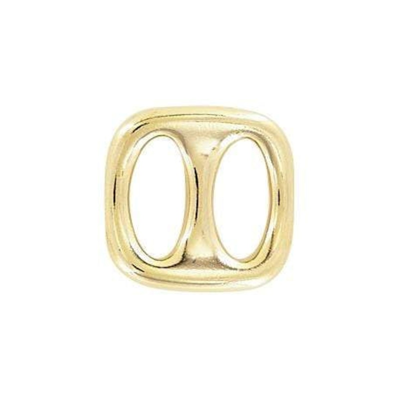 3/4 Shiny Gold, Cast Slide Ring, Zinc Alloy, #C-2044-GOLD