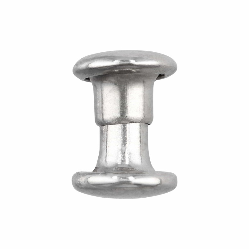 6mm Nickel, Double Cap Jiffy Rivet, Iron – PK100, #A-340-NP
