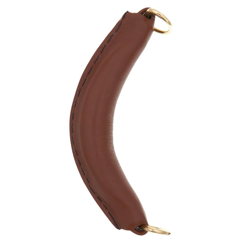 7 Tan, Handle with Gold Hardware, Leather, #L-1847-TAN