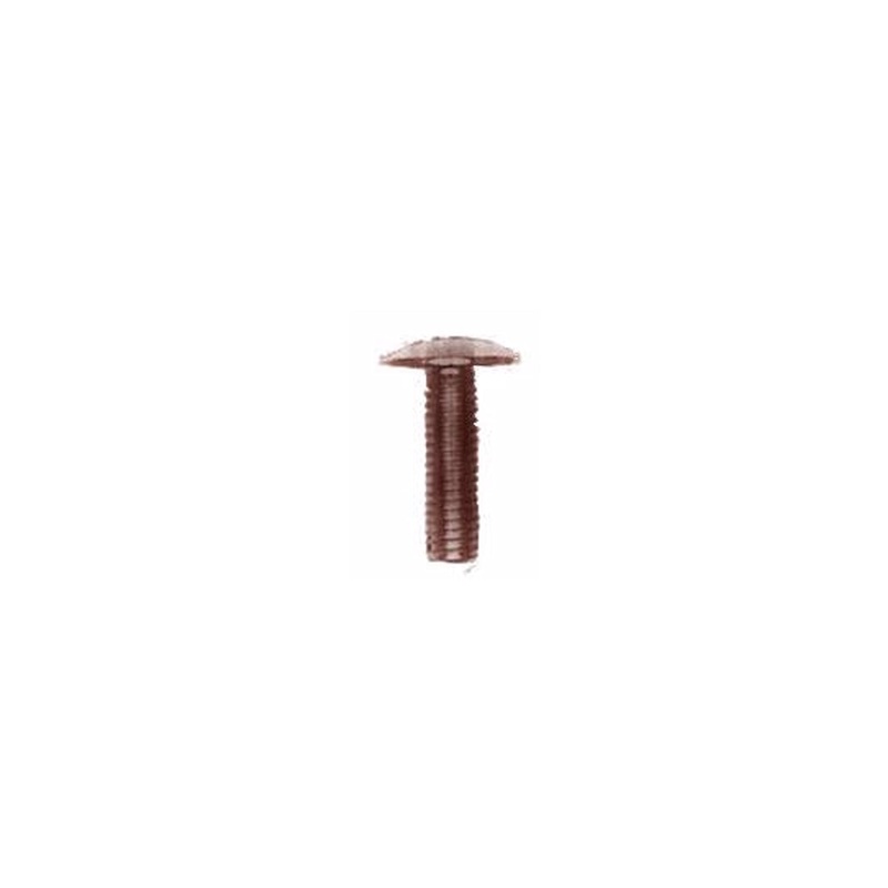 7mm Antique Brass, Handbag Hardware Screw, Steel-PK10, #P-1492-7MM-ANTB