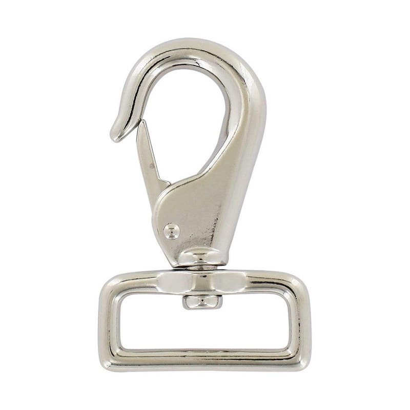 1 1/2 Nickel, Swivel Snap Hook, Zinc Alloy, #P-2902-NIC