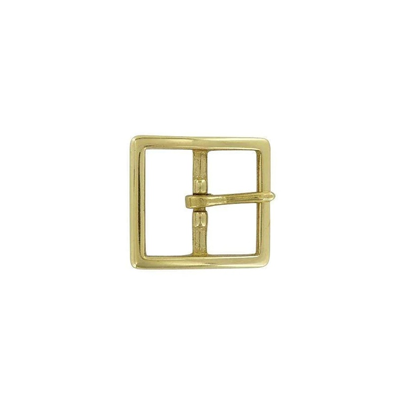 1 1/4 Brass, Sam Browne Center Bar Buckle, Solid Brass, #899-1-1-4-B