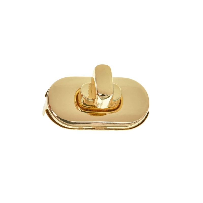 1 3/8 Shiny Brass, Turn Lock, Zinc Alloy, #P-2469-BP