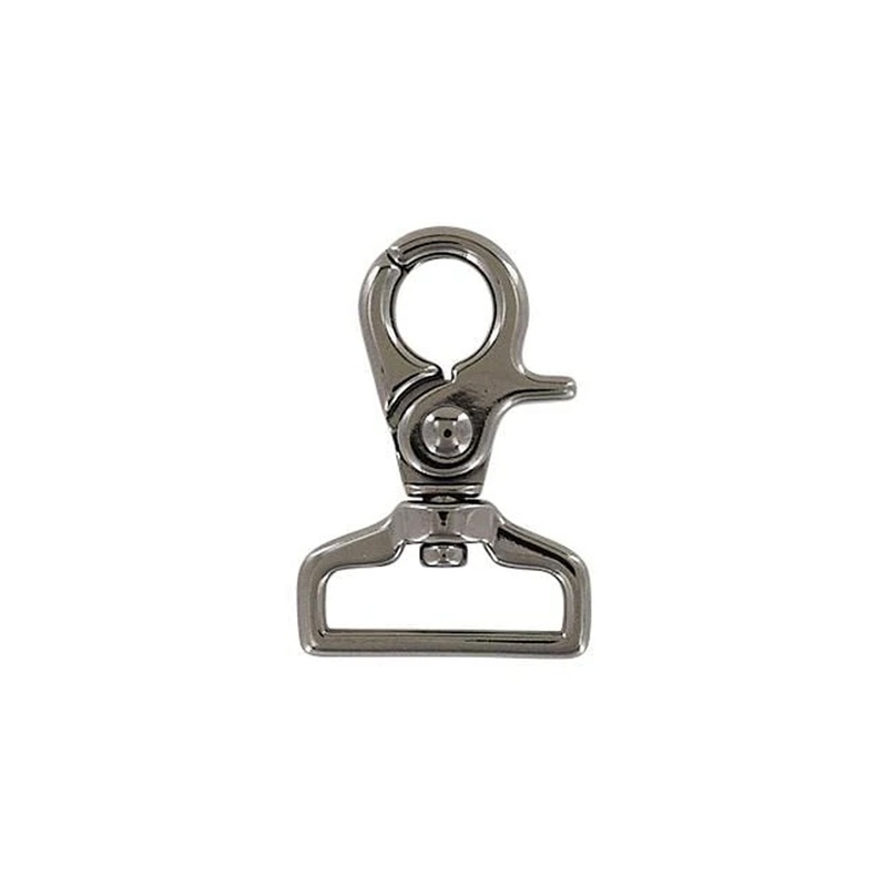 1 Shiny Gunmetal, Trigger Swivel Snap Hook, Zinc Alloy-PK4, #P-2946-GUNM
