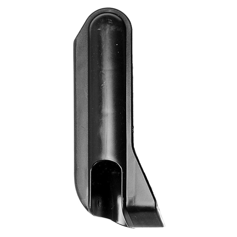 10 Black, Samsonite Left Softside Piggyback Wheel Housing, Plastic, #SAM-507-LT